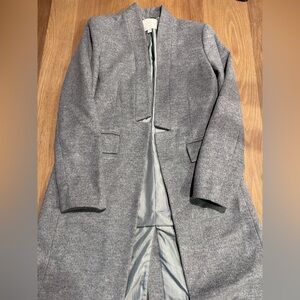 J. Crew Wool Cashmere Trench Coat